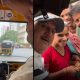 অটোরিকশা ভ্রমণের সময় পথশিশুদের সঙ্গে অনুপম খেরের সেলফি